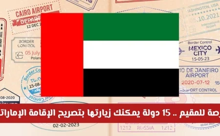 اكتشف 15 دولة يمكنك زيارتها بتصريح الإقامة الإماراتي بدون فيزا تعرف على الشروط للمقيمين في الإمارات