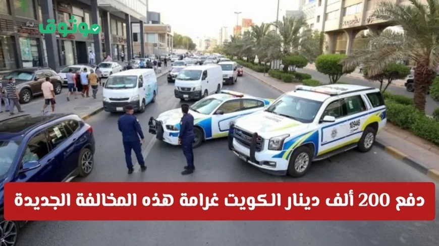 غرامة الـ200 ألف دينار لمخالفة جديدة في الكويت: نحو تعزيز النظام العام بإجراءات صارمة