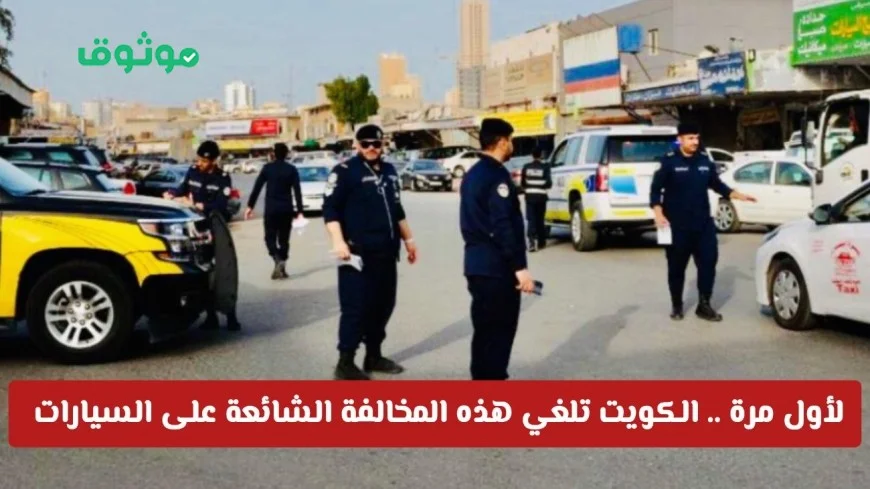 لأول مرة في الكويت إلغاء مخالفات السيارات الشائعة والسماح للمواطنين والمقيمين بالاستفادة منها ابتداءً من اليوم