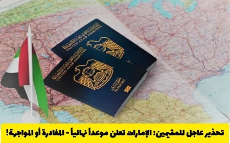 الإمارات تصدر الإنذار الأخير: تعرف على الموعد النهائي للمغادرة أو بدء الإجراءات للمقيمين اليوم