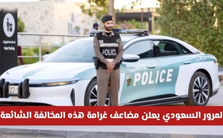 احذر الآن: المرور السعودي يضاعف غرامة هذه المخالفة الشائعة بدءاً من اليوم