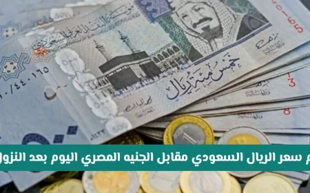 سعر الريال السعودي اليوم مقابل الجنيه المصري في البنوك المصرية بعد الزيادة