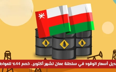 خصم 44٪ على أسعار الوقود في سلطنة عمان للمواطنين لشهر أكتوبر اكتشف كيفية الحصول عليه