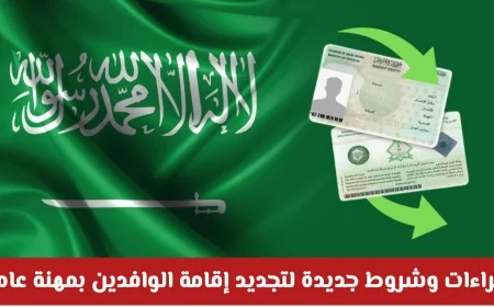 تحذير هام للعمال في السعودية: بدء تنفيذ إجراءات تجديد الإقامة الجديدة
