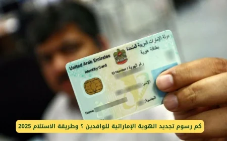 مفاجأة جديدة: تحديث رسوم تجديد الهوية الإماراتية للوافدين في 2026 والمبلغ لا يصدق