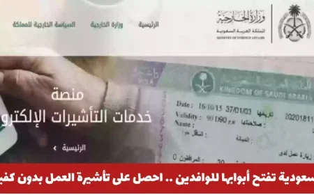 السعودية تدشن فرصة مميزة للوافدين: كيفية الحصول على تأشيرة عمل بدون كفيل