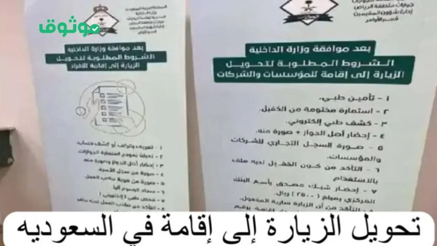تحوّل تاريخي في السعودية: تحويل تأشيرة الزيارة إلى إقامة نظامية بشرط واحد