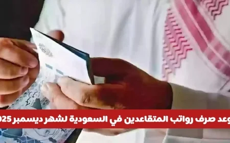 موعد صرف رواتب المتقاعدين في السعودية ديسمبر 2025 وحقيقة صرف 1000 ريال بدل غلاء المعيشة