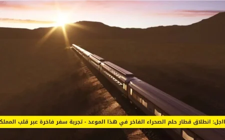 إطلاق أفخم قطار صحراء عالمي في السعودية قريبًا: تجربة سفر لا تُصدق تنتظرك