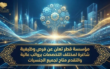 فرص توظيف جديدة في مؤسسة قطر بمختلف التخصصات وبرواتب مغرية للجميع من كل الجنسيات