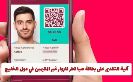 طريقة سهلة لتقديم طلب الحصول على بطاقة هيا قطر للزوار من خارج الخليج