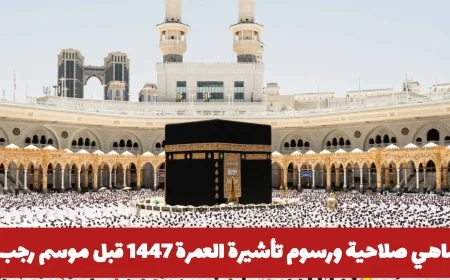 تعرف على تفاصيل صلاحية ورسوم تأشيرة العمرة لعام 1447 قبل موسم رجب وزارة الحج والعمرة السعودية تعلن عن التحديثات الجديدة