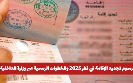 تعرف على رسوم تجديد الإقامة في قطر لعام 2026 وكافة الخطوات الرسمية عبر وزارة الداخلية