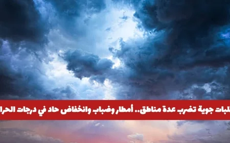 عاجل: تقلبات جوية شديدة تضرب السعودية مع أمطار وانخفاض حاد في درجات الحرارة