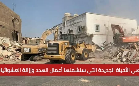 تعرف على خريطة إزالة أحياء جدة واكتشف الأحياء الجديدة المشمولة في خطة الهدد وإزالة العشوائيات