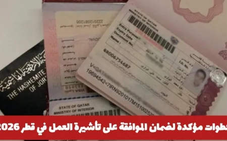 كيفية ضمان الموافقة على تأشيرة العمل في قطر 2026 بخطوات مؤكدة