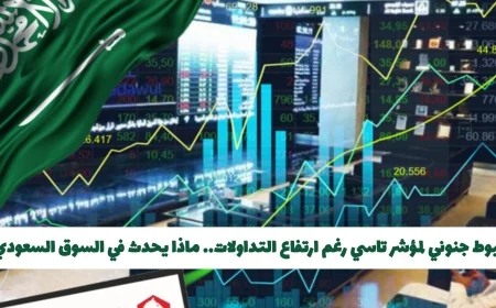 هبوط غير مسبوق لمؤشر تاسي وسط ارتفاع في التداولات تعرف على تفاصيل ما يحدث في السوق السعودي