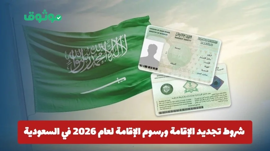 تعرّف على شروط ورسوم تجديد الإقامة في السعودية لعام 2026
