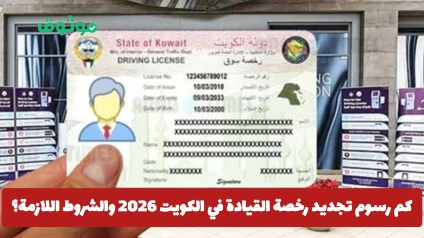 تعرف على رسوم تجديد رخصة القيادة في الكويت 2026 والشروط المطلوبة