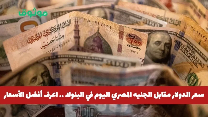 تعرف على أفضل أسعار الدولار مقابل الجنيه المصري اليوم في البنوك