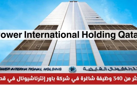 اكتشف أكثر من 340 فرصة عمل في باور إنترناشيونال قطر 2026 برواتب مغرية لكل الجنسيات