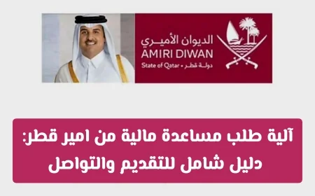 دليل شامل لطلب المساعدة المالية من أمير قطر وكيفية التواصل والتقديم بشكل فعال