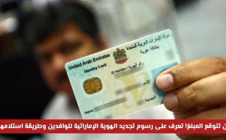 صادم كم تبلغ؟ اكتشف رسوم تجديد الهوية الإماراتية للوافدين وكيفية استلامها
