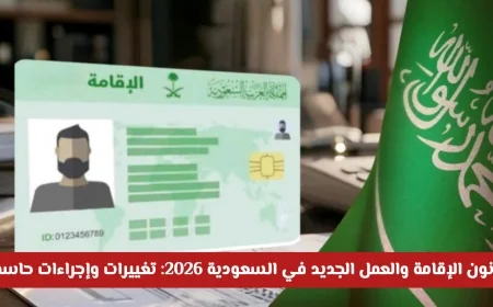 قانون الإقامة والعمل الجديد في السعودية 2026: تغييرات حاسمة وفرص جديدة للمقيمين وأصحاب الأعمال