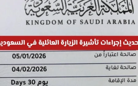 تعرف على تحديثات تأشيرة الزيارة العائلية في السعودية: تفاصيل جديدة حول مدة الإقامة وعدد مرات الدخول