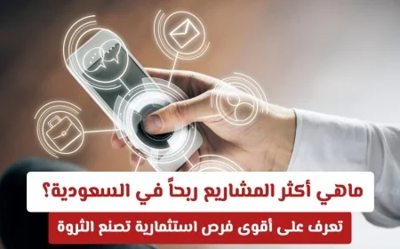 اكتشف أقوى فرص الاستثمار في السعودية: ما هي المشاريع الأكثر ربحاً التي تصنع الثروة؟