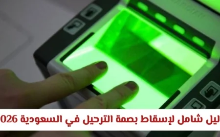إليك الدليل الكامل لإسقاط بصمة الترحيل في السعودية 2026 الجوازات السعودية تكشف عن تحديثات هامة