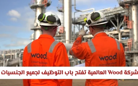 فرص عمل رائعة في سلطنة عمان 2026: شركة Wood العالمية تعلن عن وظائف شاغرة لجميع الجنسيات