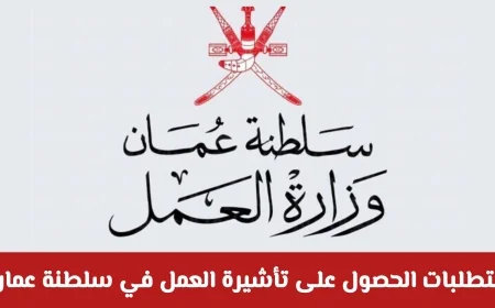 كيفية الحصول على تأشيرة عمل في سلطنة عمان وأبرز المهن المطلوبة