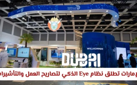 نظام Eye الذكي لتصاريح العمل في الإمارات: تعزيز تجربة المقيمين وتغييرها نحو الأفضل