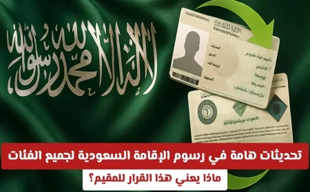 تعرف على التحديثات الجديدة في رسوم الإقامة بالسعودية وكيف تؤثر على جميع المقيمين