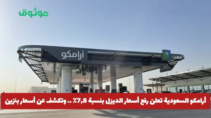 أرامكو السعودية تزيد أسعار الديزل بنسبة 7,8٪ وتفصح عن الأسعار الجديدة لبنزين 91 و 95
