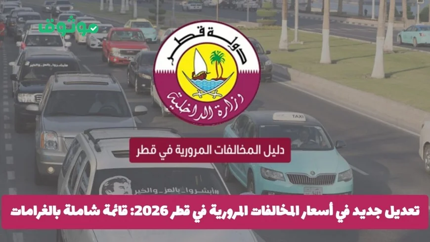 تحديث أسعار المخالفات المرورية في قطر 2026: اكتشف القائمة الشاملة بالغرامات والقيم الرسمية