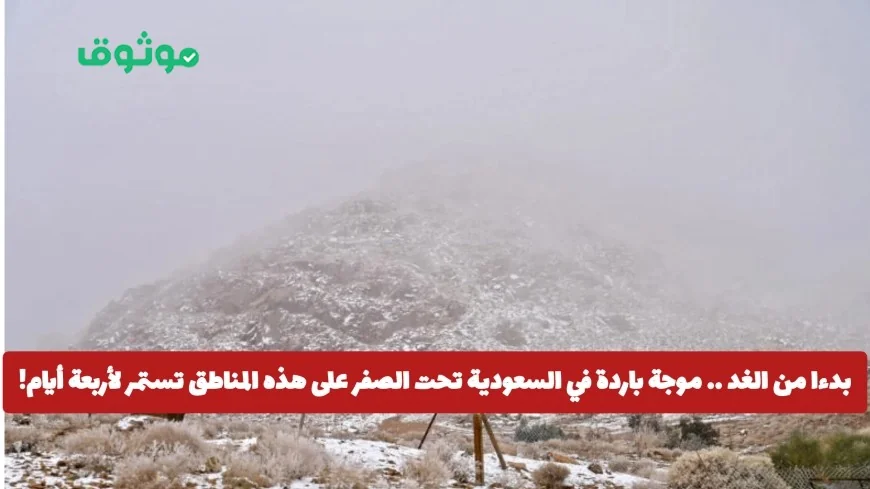 موجة باردة تضرب السعودية غدا ودرجات الحرارة تحت الصفر في هذه المناطق لمدة أربعة أيام