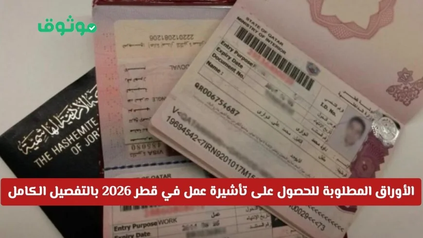 دليل شامل: متطلبات تأشيرة العمل في قطر 2026 والرسوم المفاجئة التي يجب معرفتها