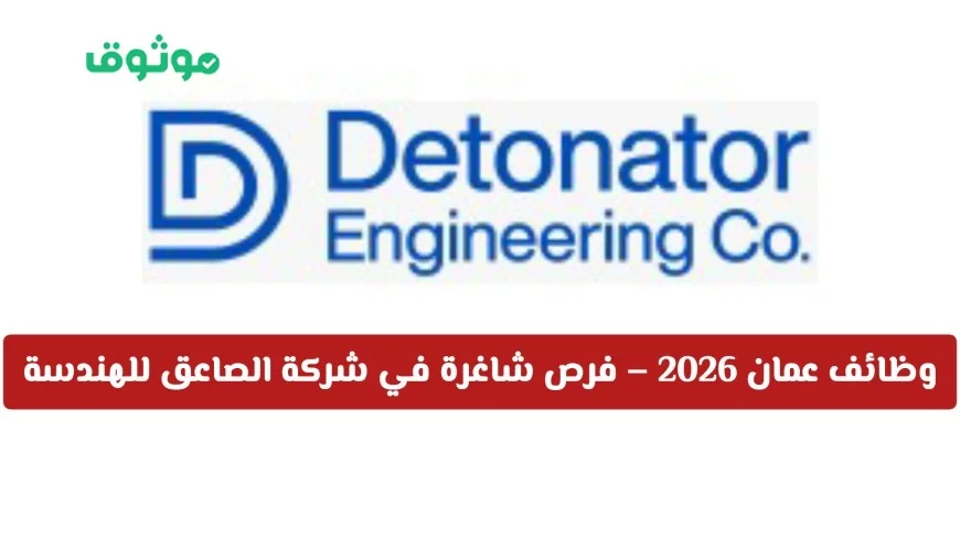 فرص وظيفية مميزة في عمان للمواطنين والمقيمين بشركة الصاعق للهندسة