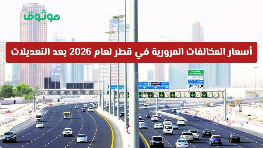 تعرف على أسعار المخالفات المرورية الجديدة في قطر لعام 2026 وما هي التغييرات في قائمة الغرامات